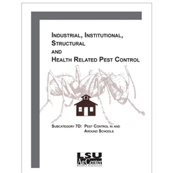 Industrial, Institutional, Structural and Health Related Pest Control - Subcategory 7D