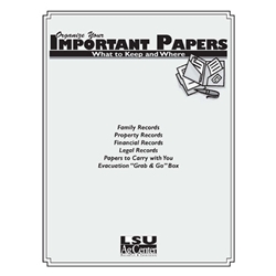 Organize Your Important Papers:  What to Keep and Where