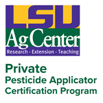 Private Pesticide Applicator Certification Program
